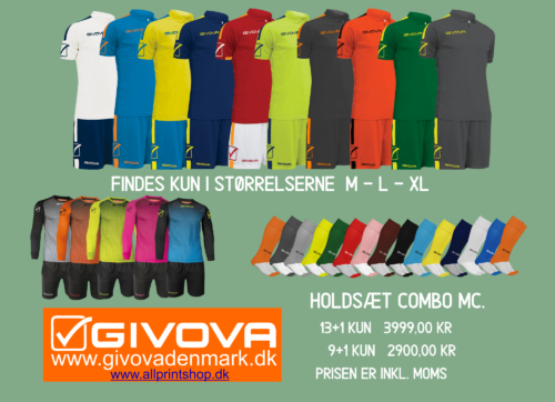 Holdsæt Play 13+1